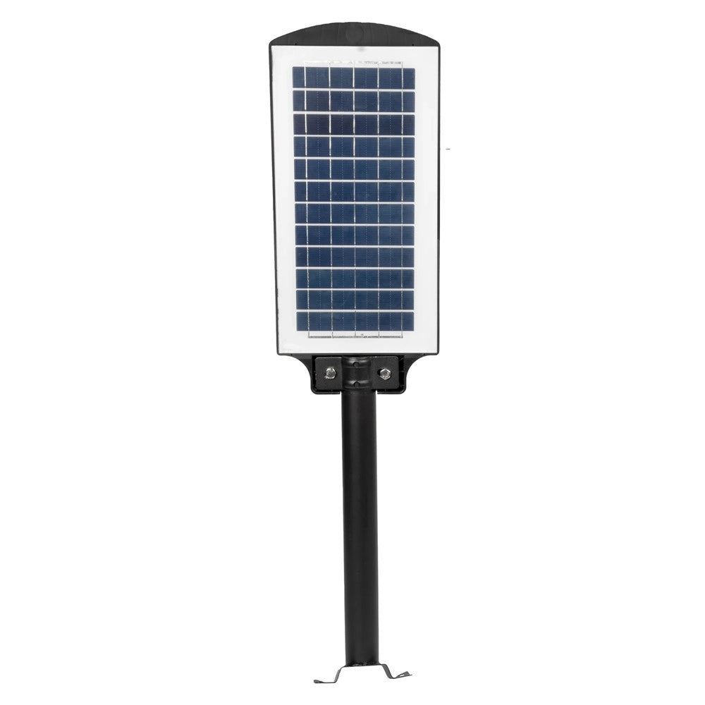 Trade Shop - Lampione Stradale Faretto Pannello Solare Led 200 Watt 1800 Lm Con Telecomando Supporto -