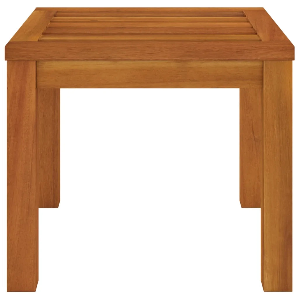 Sgabelli da Giardino con Cuscini 2 pz 40x40x42cm Massello Acacia CFW4912529