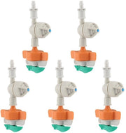 Sistema di Goccia Micro - Rotabile 360° - Irrigazione Anti-Gocciolamento - Giardino - Aspirapolvere d'Acqua Regolabile - Per Basi di Piante e Culti di Verdura