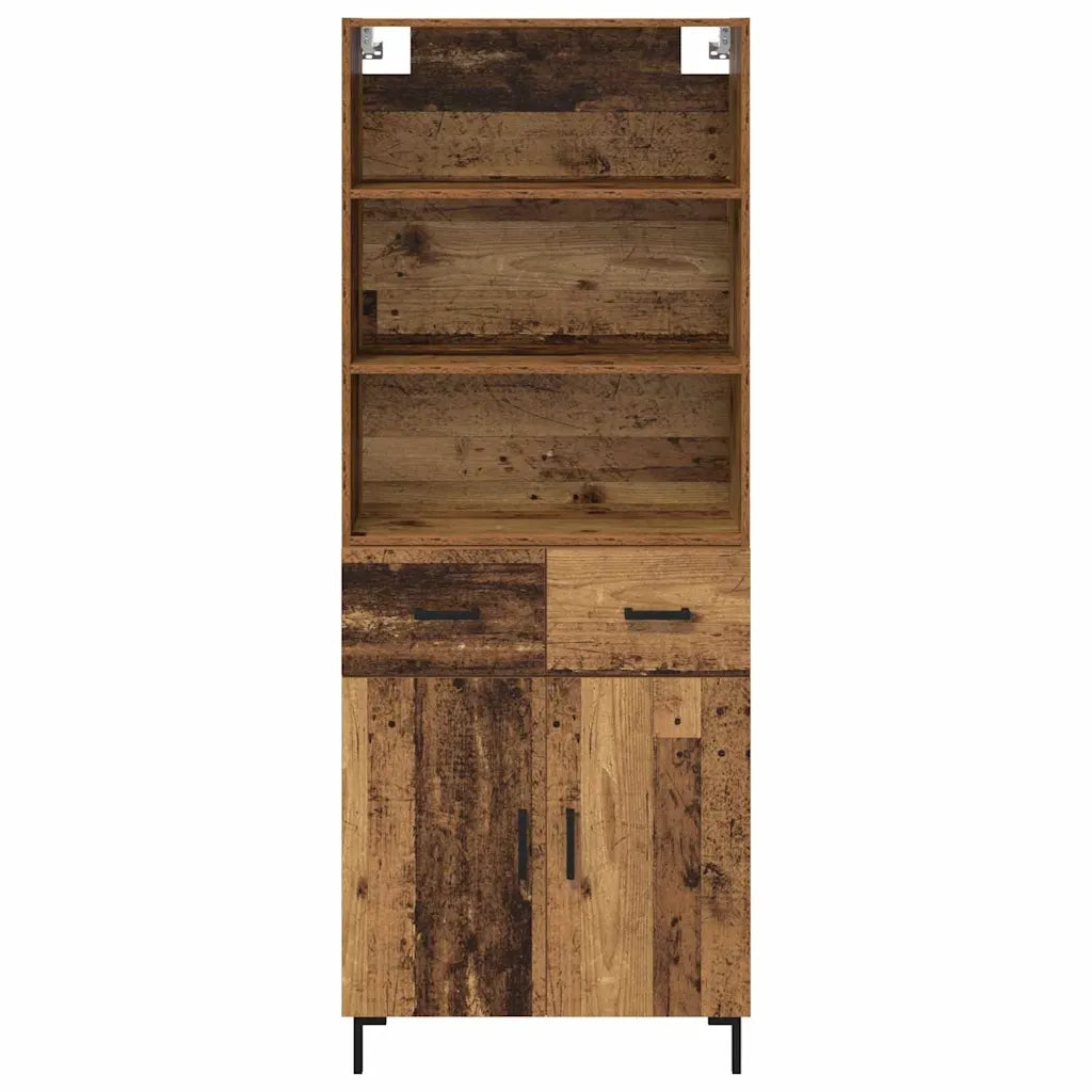 Credenza Legno vecchio 69,5 x 34 x 180 cm Legno multistrato