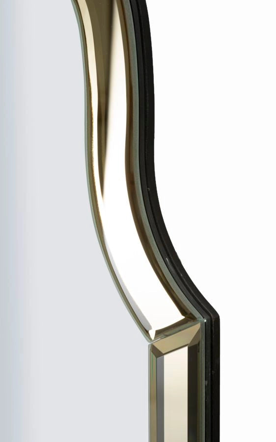 Specchio Da Muro Istanbul Oro Cm 60X1X90 Elegante E Raffinato