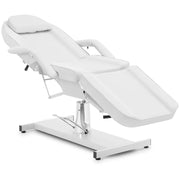 Poltrona estetica 200 kg 190 x 66 x 78 cm acciaio inox bianco 14_0008992