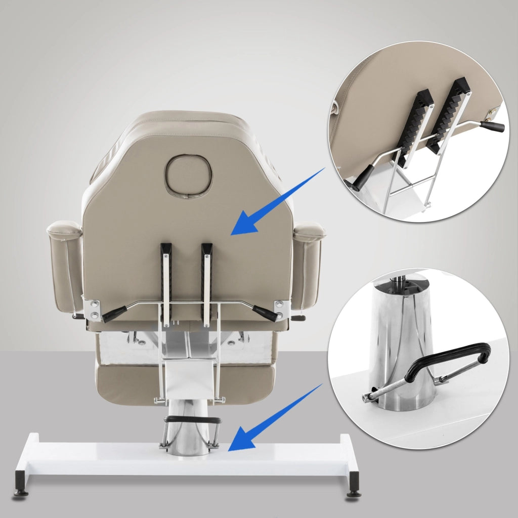 Lettino Idraulico Centri Estetici Split V2 grigio