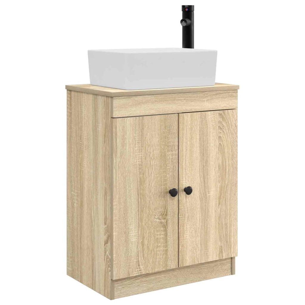 Mobile da bagno con lavabo Rovere Sonoma 54 x 35 x 83 cm