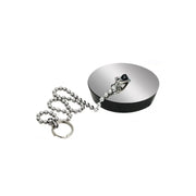 TAPPO CON CATENA E PLACCA INOX