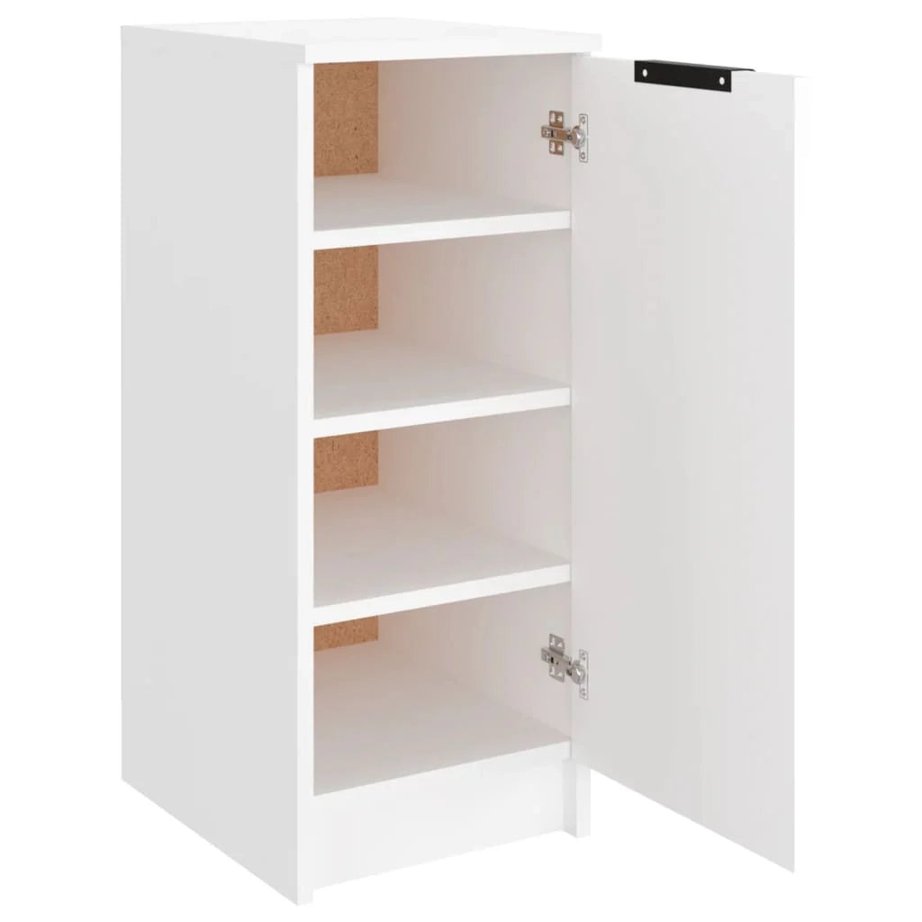 Scarpiera mobile contenitore per scarpe mobile per ingresso/corridoio/soggiorno 30 x 35 x 70 cm legno ingegnerizzato bianco 02_0021449