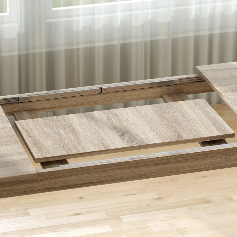 Tavolo da pranzo - estraibile da 180 a 260 cm - per 6-10 persone - legno