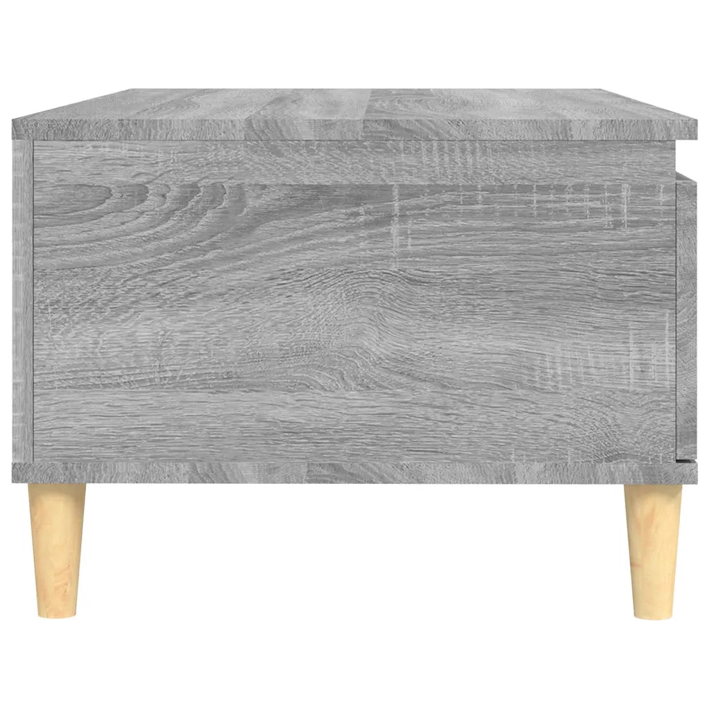 Tavolino salotto | Tavolino da caff¨¨ | Tavolino da Soggiorno Grigio Sonoma 90x50x36,5 cm Legno Multistrato