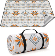 Asciugamano da picnic impermeabile 200 x 200 cm - Asciugamano da spiaggia - Pieno di aria - Lavabile - Maniglia portatile - Esclusivo disegno - Asciugamano da spiaggia