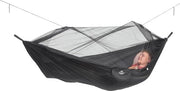 Hangmat Ultraleggera 500 g - Ultraleggera - 275 cm x 140 cm - Misura della confezione 245 x 85 cm - Sostenimento fino a 200 kg - Nero