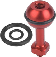 Sostegno CNC a Alimento per Armatura in Alluminio Balanciere per Camera Montaggio 1/4" Viti per OSMO (rosso)