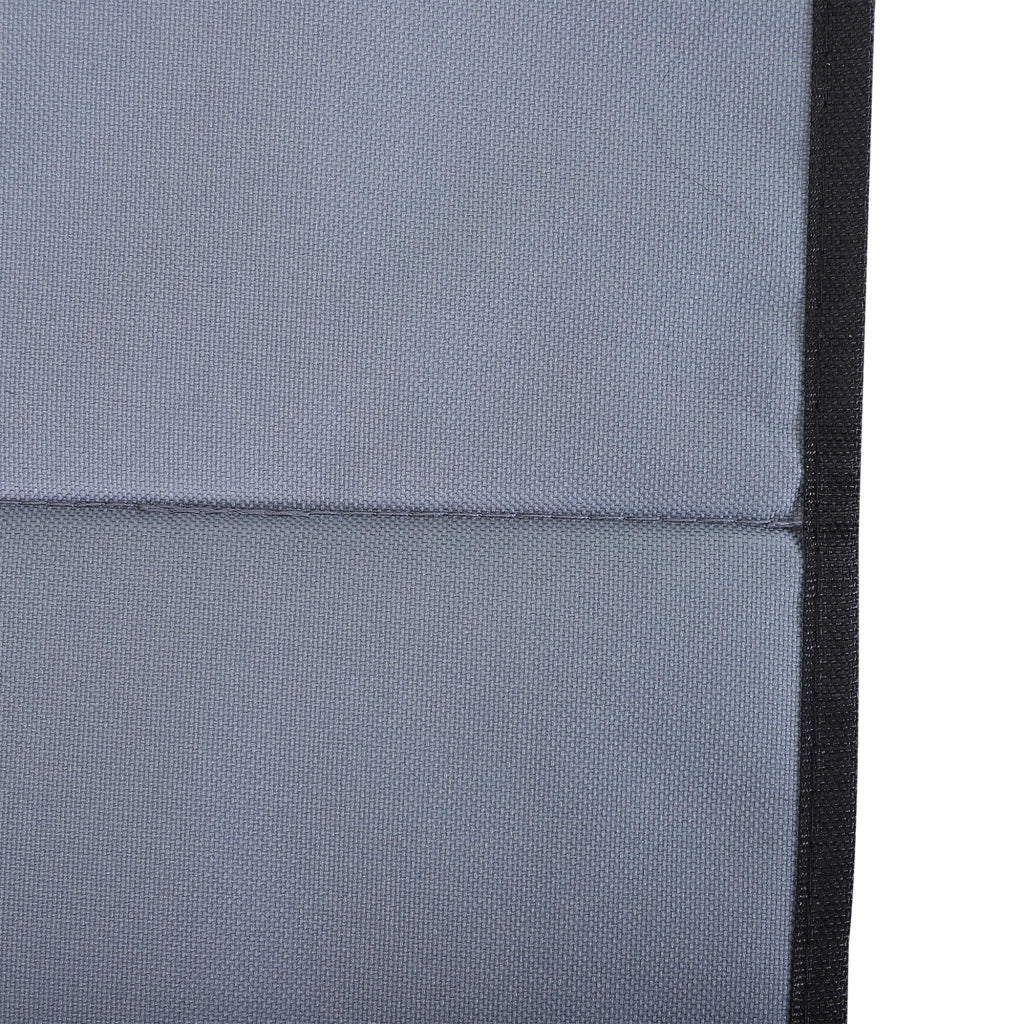 Sdraio pieghevole per esterno con cuscino e custodia ¨C zephmum ¨C Grigio