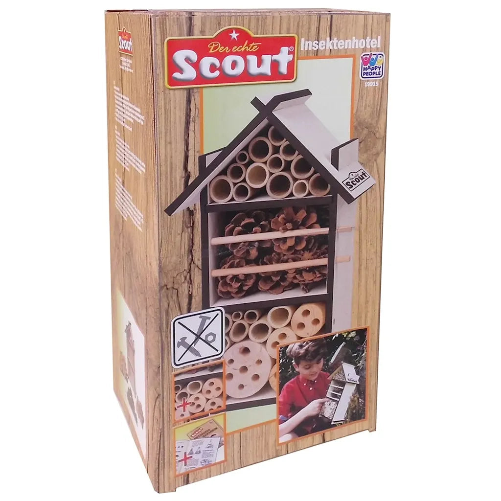 Scout Hotel per Insetti 9,5x16x28 cm in Legno 436019