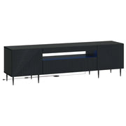 Mobile TV LED Nero Legno ingegnerizzato 896906