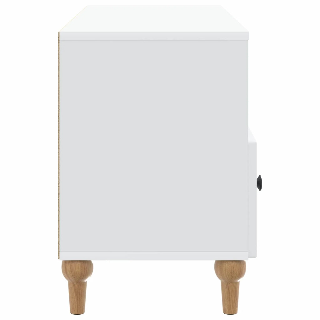 Mobile TV Bianco 102 x 34,5 x 50 cm Legno ingegnerizzato 894215