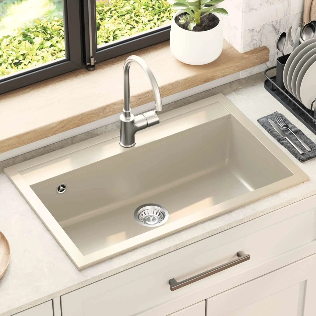Lavello Beige 795 x 505 mm Granito 42028390