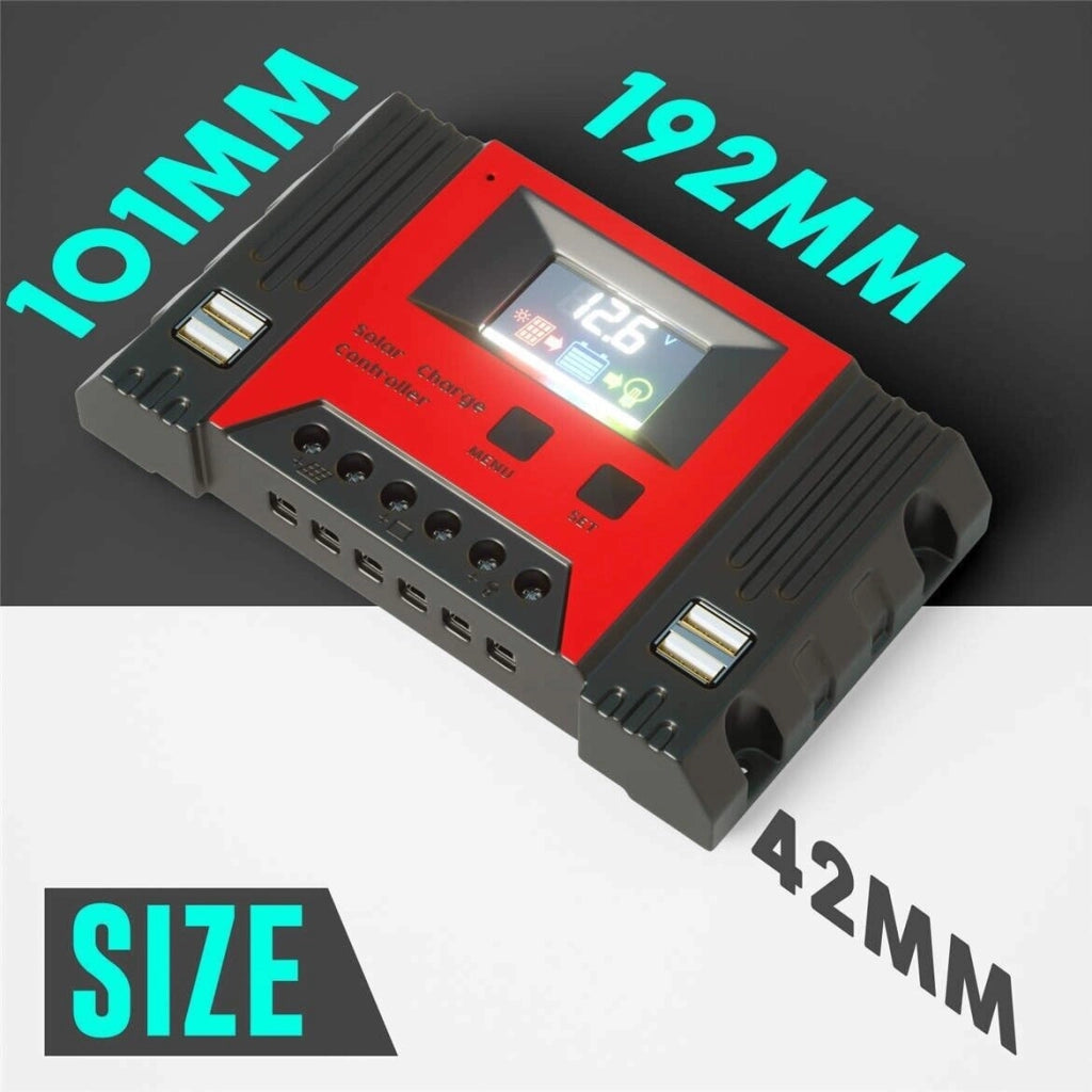 Controller Regolatore 40A Di Carica Batteria del pannello solare 12V/24V PWM - ZENCOCCO