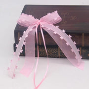 Decorazioni per Matrimonio a Mano - Organza - Decorazioni per Festa - Accessori per Tavola - DIY - Dimensioni: 12-13 cm