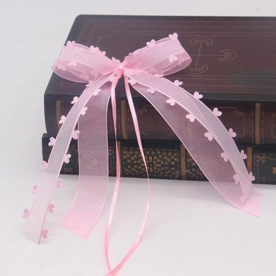 Decorazioni per Matrimonio a Mano - Organza - Decorazioni per Festa - Accessori per Tavola - DIY - Dimensioni: 12-13 cm