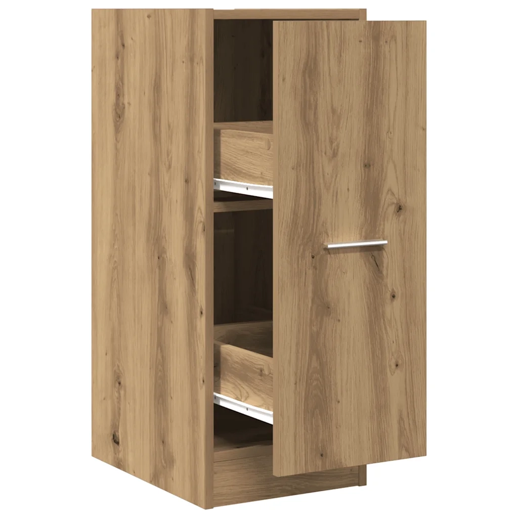 vidaXL Armadietto da Farmacia Rovere 30x41x77,5 cm in Truciolato