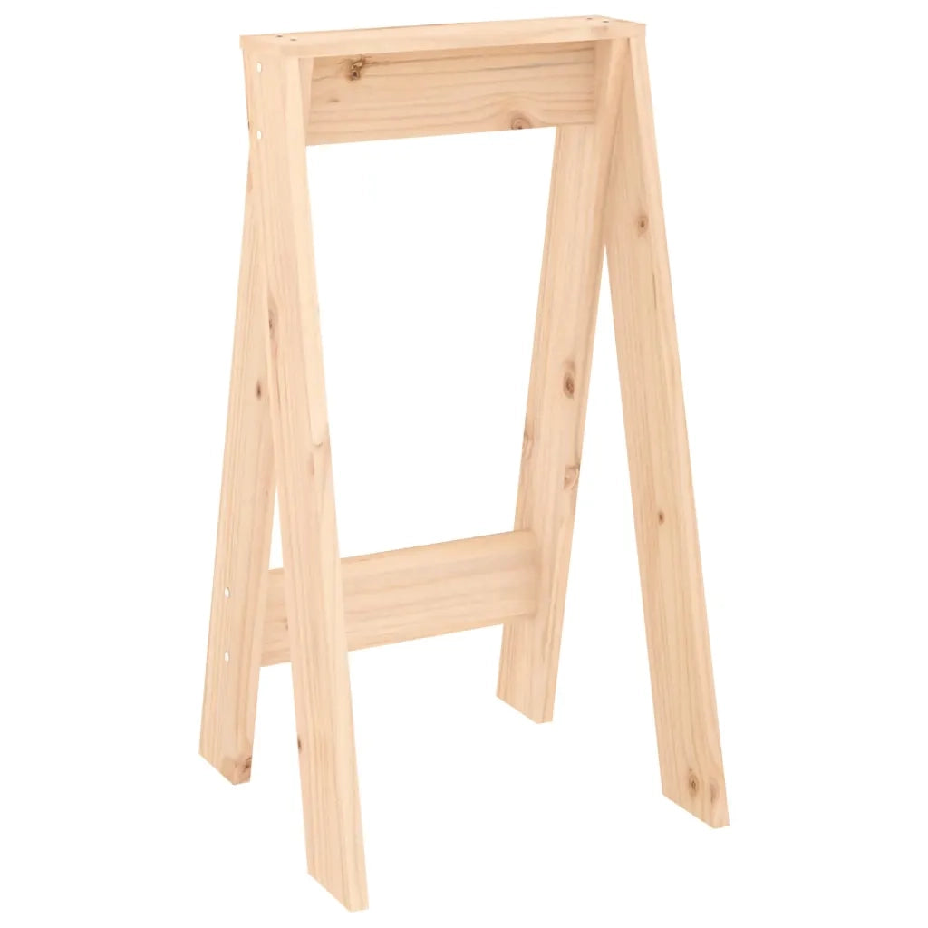 Sgabelli 2 pz 40x40x75 cm in Legno Massello di Pino 823669