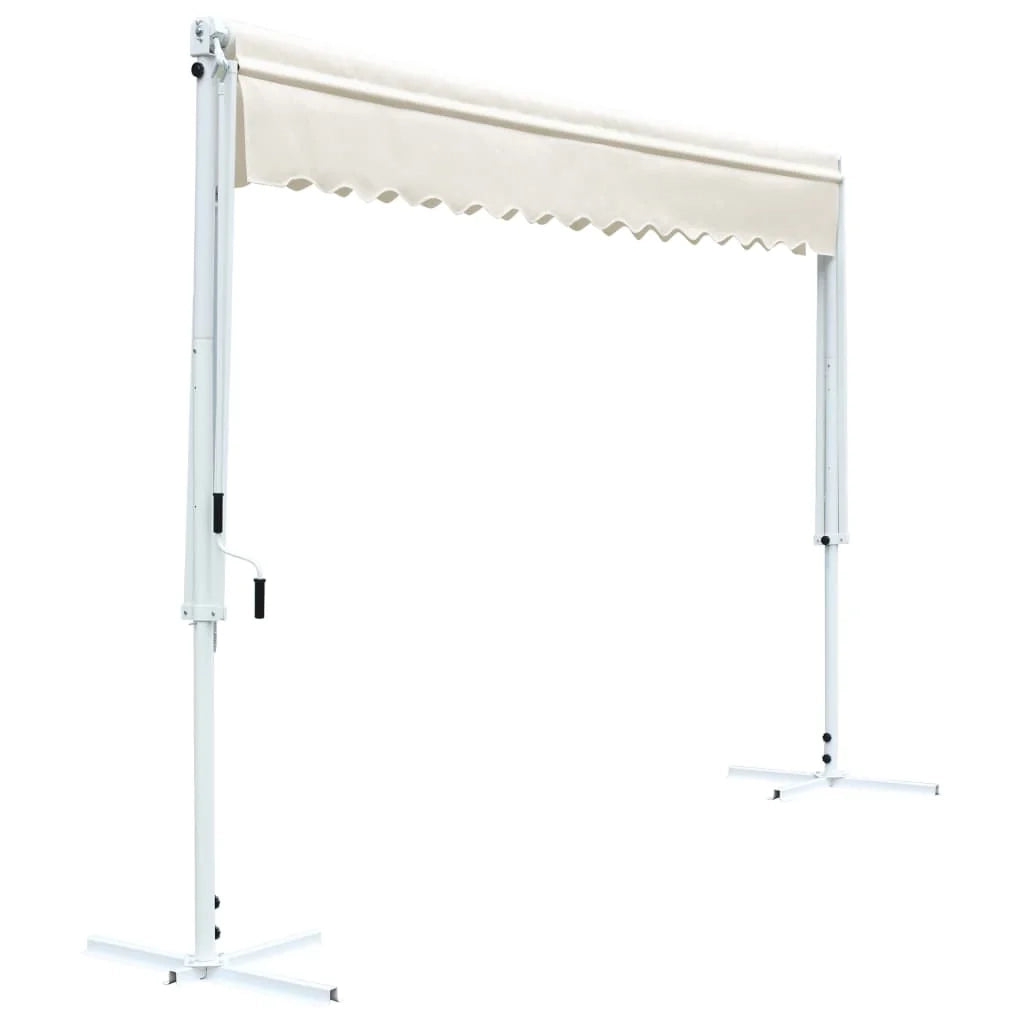 Tenda da sole autoportante 4x3 mt crema 02_0007479