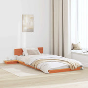 Struttura del letto Marrone 90 x 200 cm legno