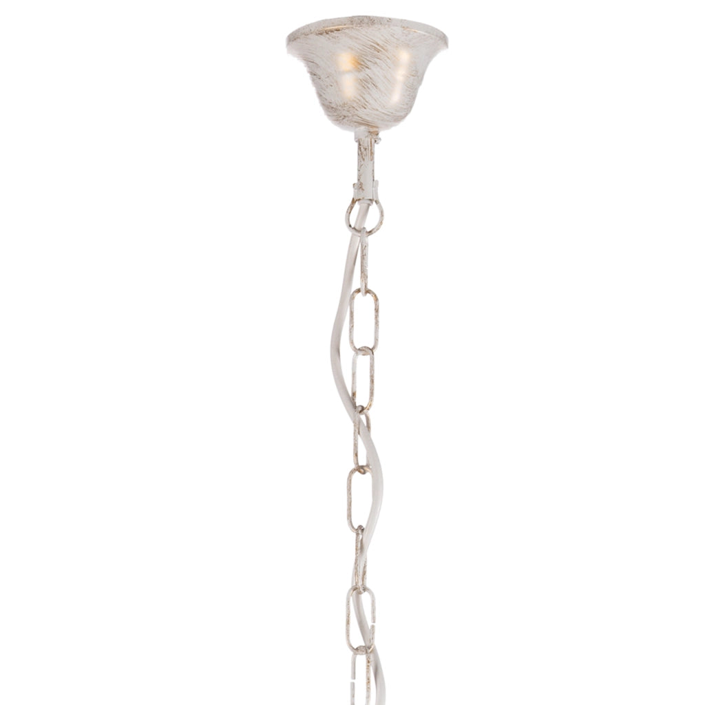 Lampadario Carolina avorio