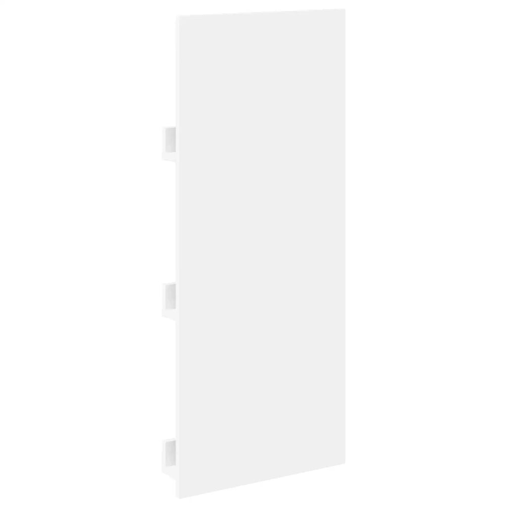 Scaffale per riviste con lo scaffale Bianco 43 x 11 x 102 cm 899511