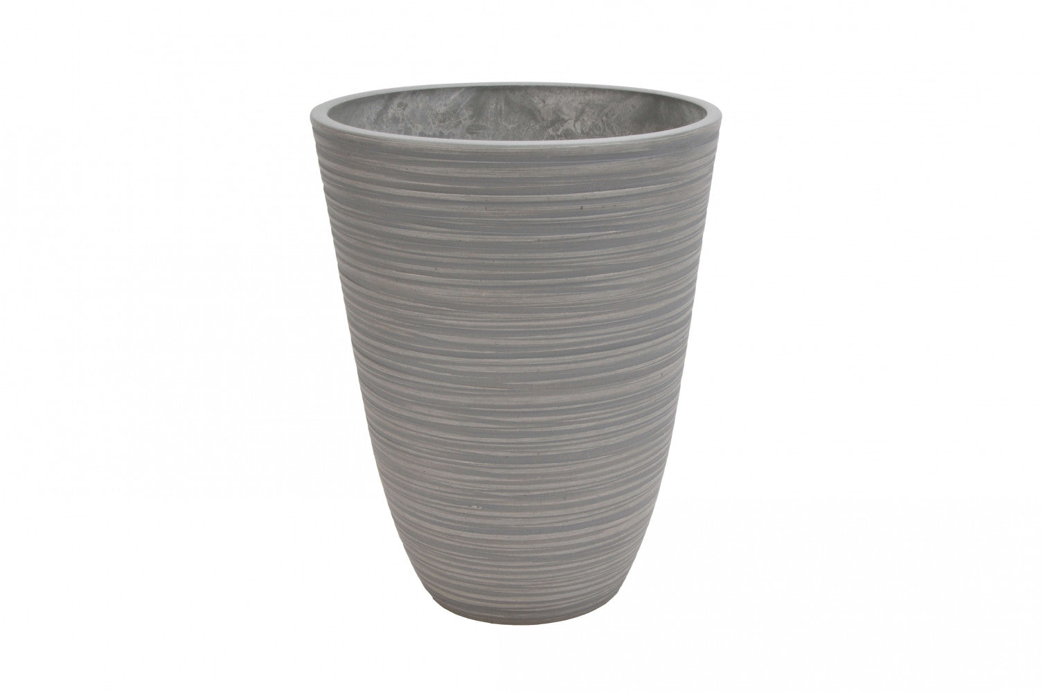 Vaso Piccolo Anemone Ø25,5x32,5 cm in Fibra sintetica Antracite