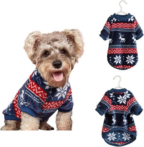 Abbigliamento per cani invernale - tricotati morbidi e caldi - tricotati a strisce colorate - tricotati cartoon per animali domestici - abbigliamento caldo e fresco per gatti - salopette per cani - adatti per gatti, cuccioli e piccoli cani.