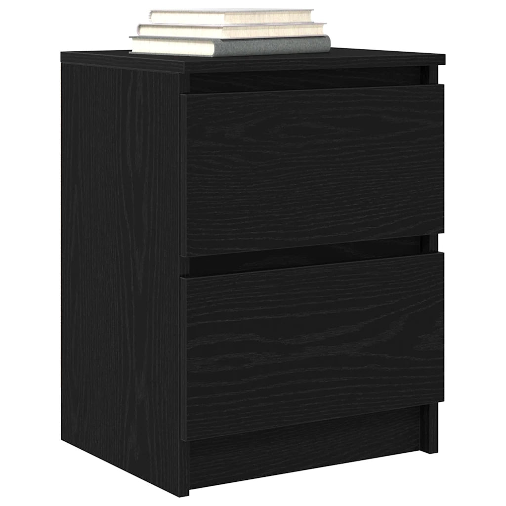 Mobile Porta TV Nero 40x35x54 cm in Legno Multistrato 861770