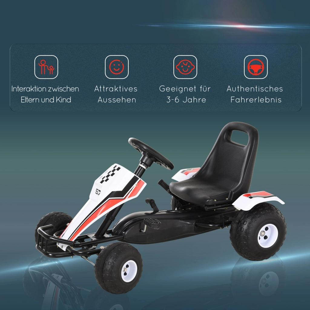 Go-kart per bambini ¨C zephmum ¨C Bianco