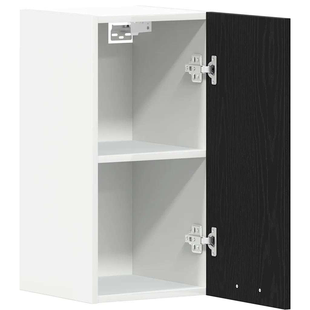 Pensile pensile Rovere Nero 30x31x60 cm in Legno Multistrato 863140