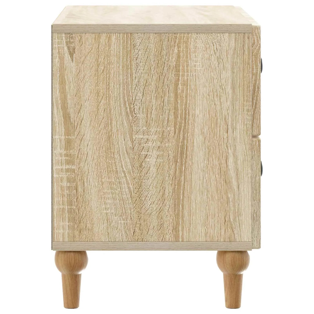 Armadio da Notte con cassetto Rovere Sonoma 62 x 34,5 x 48 cm 894087