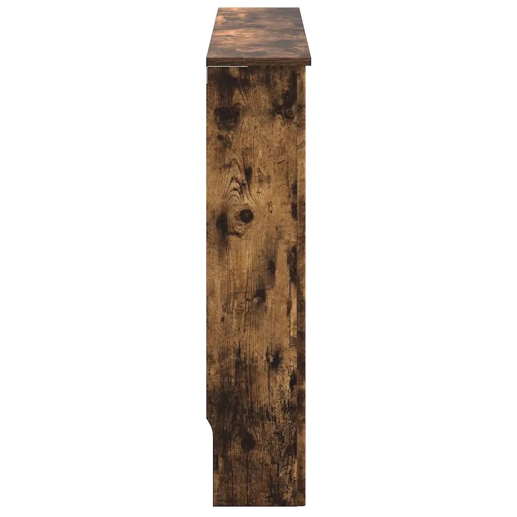 Copertura per radiatori Rovere Fumo 152 x 19 x 81,5 cm 884086