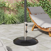 Base per parasole per palo da 40-50 mm 26.75 kg Nero 42034376