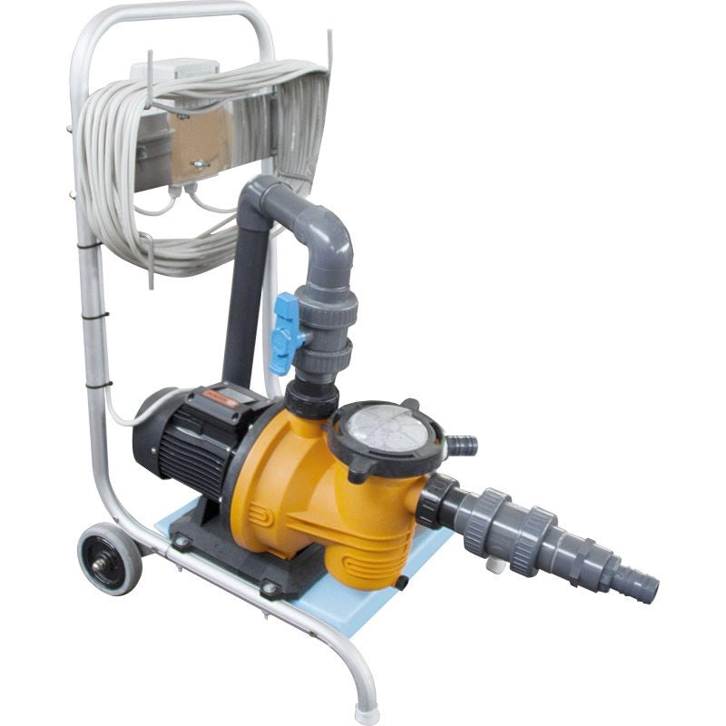 Pompa Carrellata Con Quadro Elettrico - 1 Hp