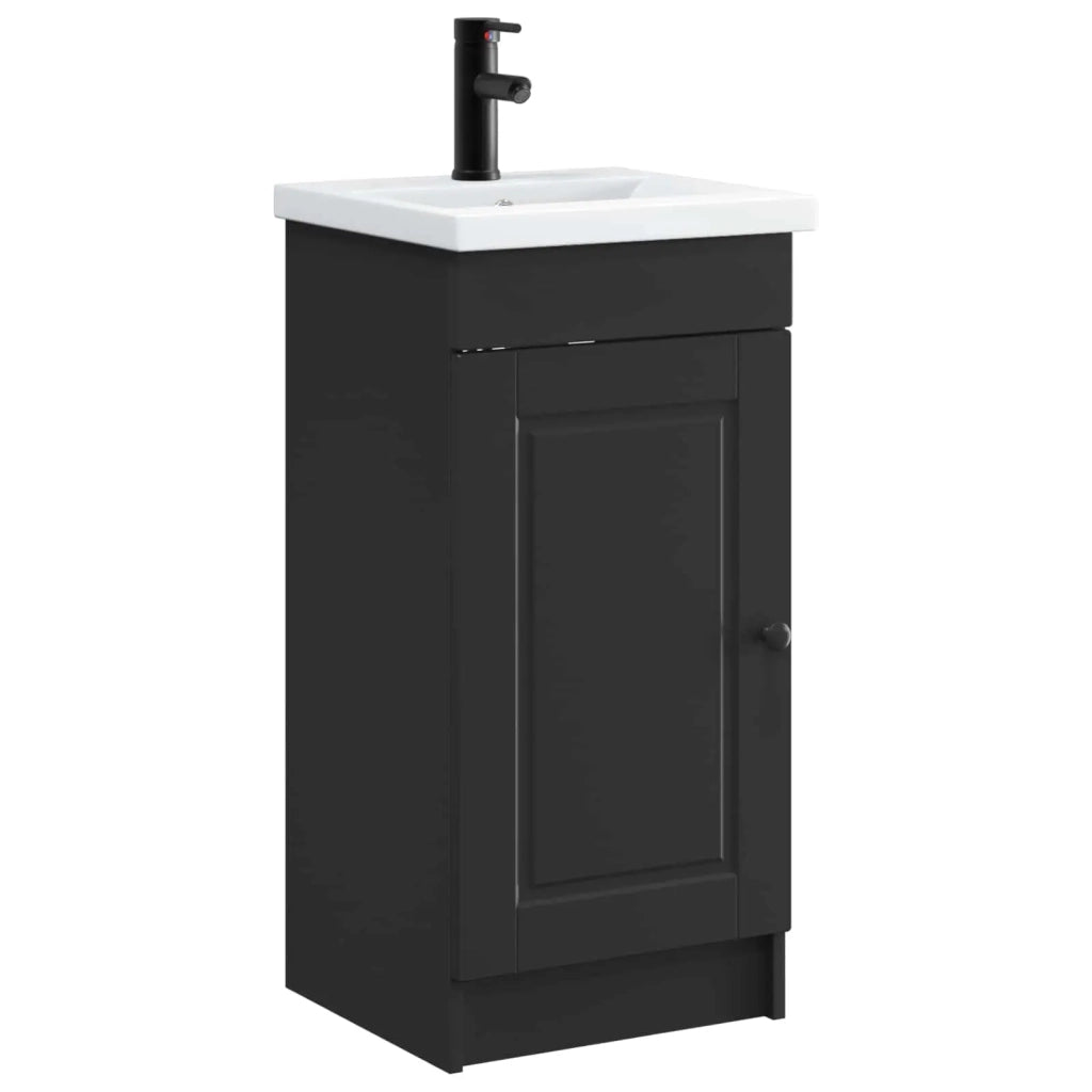 Mobile da bagno con lavabo Nero 42 x 40 x 84,5 cm 890055