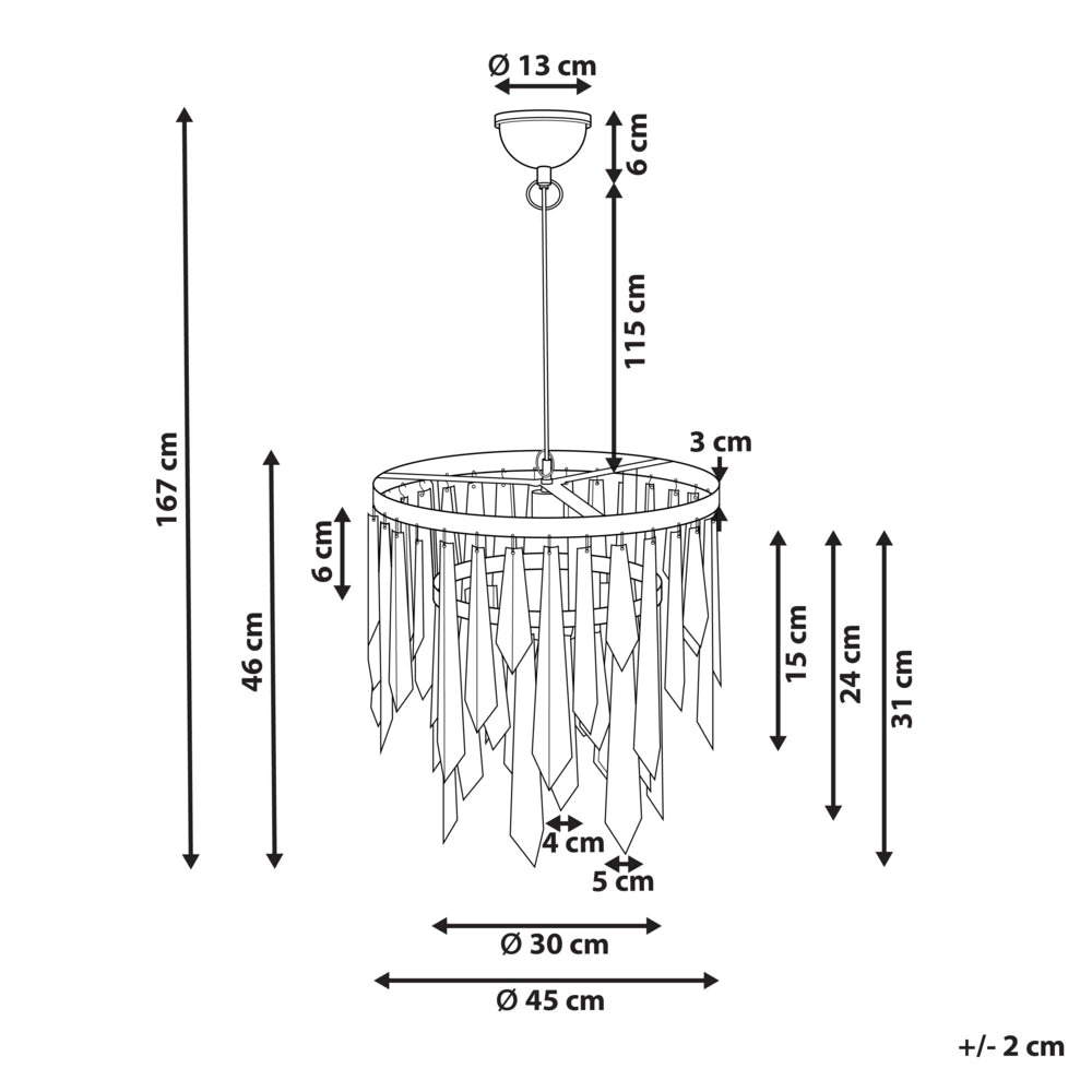 Lampadario in metallo ottone stile moderno contemporaneo retrò