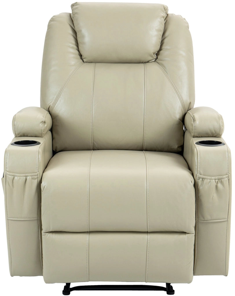 Sessel Hepler mit Massagefunktion Kunstleder