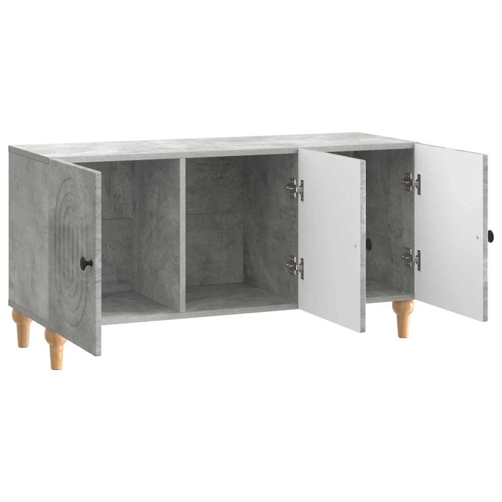 Mobile TV Grigio Cemento 99 x 34,5 x 50 cm Legno ingegnerizzato