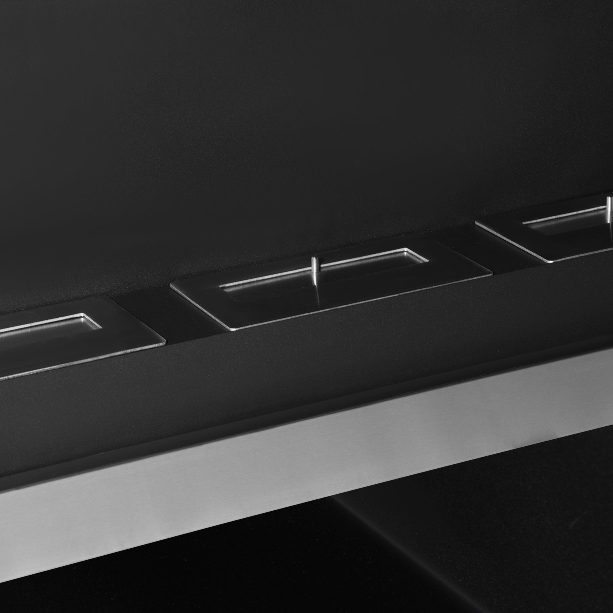 EasyComfort Camino a Bioetanolo da Parete Biocamino di Design con 3 Bruciatori in Acciaio Inox 110 x 63 x 16cm