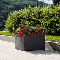 Vaso Quadrato colore Granito 30x30 CM H 30 mod. Schio Cubo