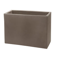 Fioriera Rettangolare colore Cappuccino 79x30 CM H 30 mod. Schio Cassa