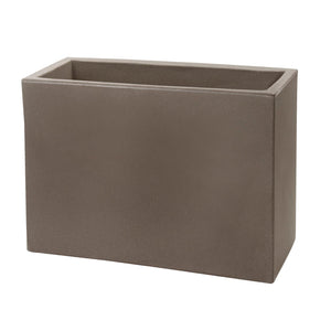 Fioriera Rettangolare colore Cappuccino 79x30 CM H 30 mod. Schio Cassa