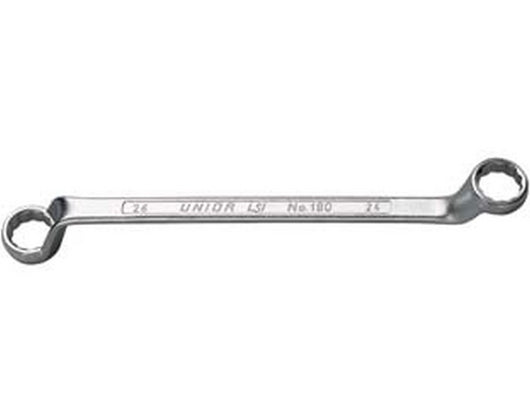 chiavi poligonali cromate doppie curve -mm.16x17 cod:ferx.fer13451