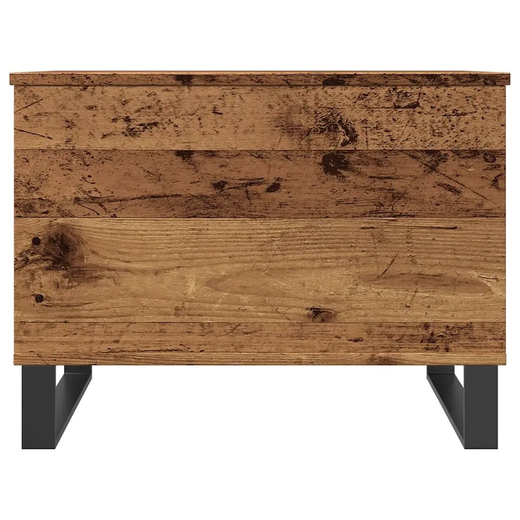 Tavolino da Salotto Legno Antico 60x44,5x45cm Legno Multistrato