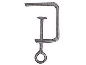 morsetti traforo - mm.80 in acciaio zincato cod:ferx.fer18876