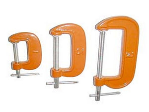 2blister morsetti a "c" in serie 3 pezzi - mm.30-55-75 di apertura cod:ferx.fer71697